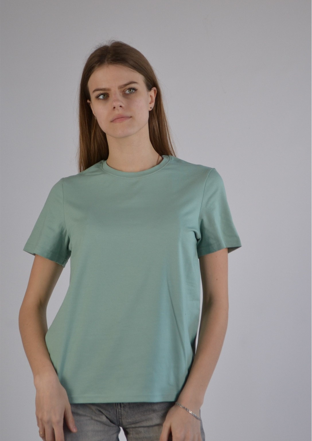 Футболка жіноча Premium м'ята S-XL